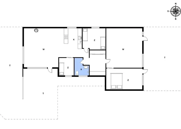 بيت للعطل Bv411-blavand-mollehusvej-54 *